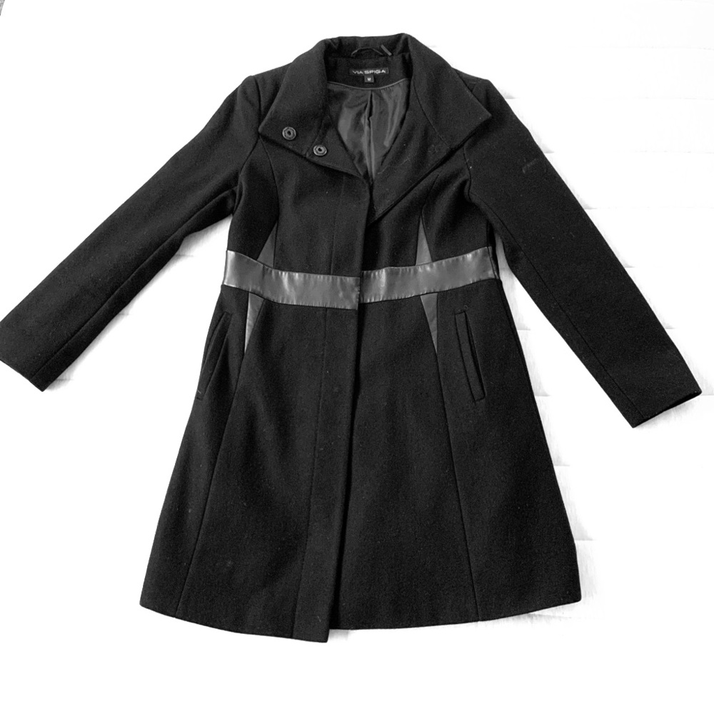 VIA SPIGA Pea Coat Size 12